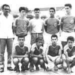Prof. Aboud, Bená, Nelson Brugger, Café, Nelson Ladeira, Julinho Ribeiro, Walter de Assis Melo, Cláudio e Ameriquinho Richieri.