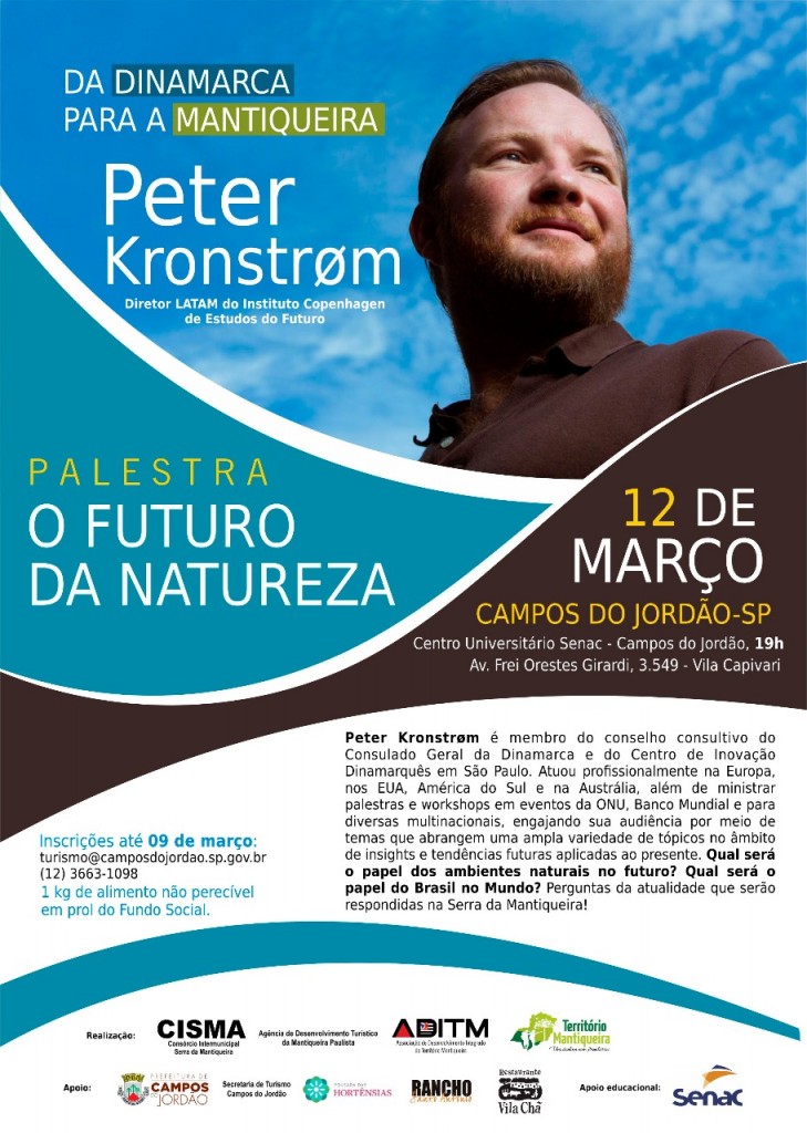 Peter Kronstrøm faz palestra em Campos do Jordão
