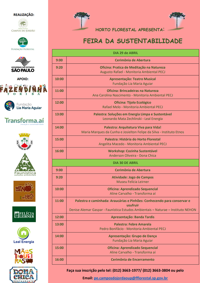 Feira da Sustentabilidade Campos do Jordão