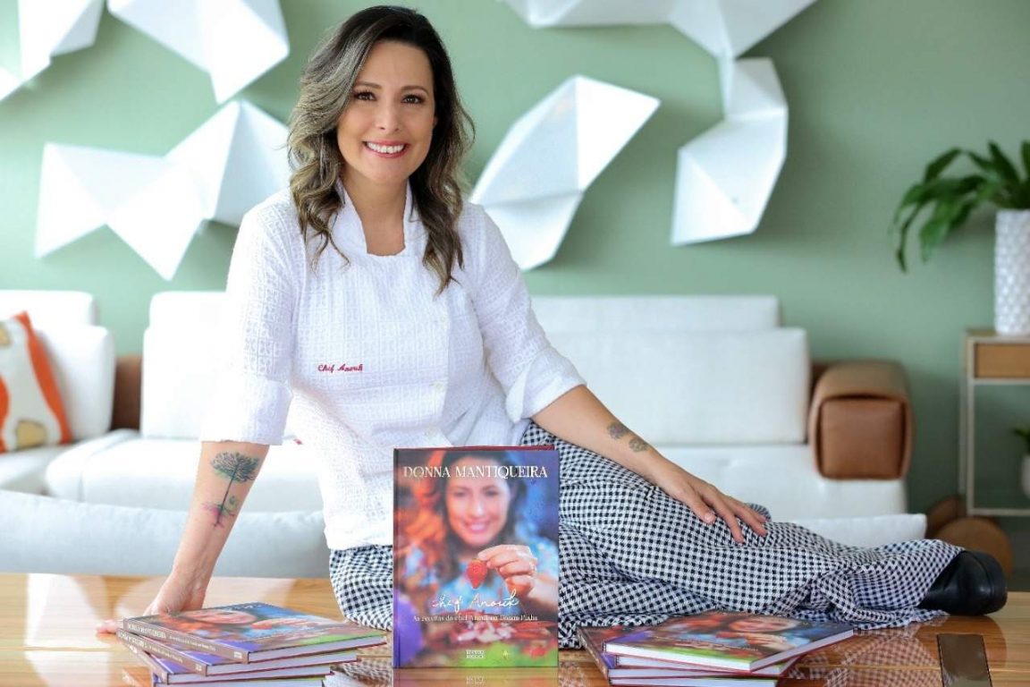 Chef Anouk Migotto, do Restaurante Donna Pinha lança livro Donna Mantiqueira. (Foto: Adriana Rebouças)