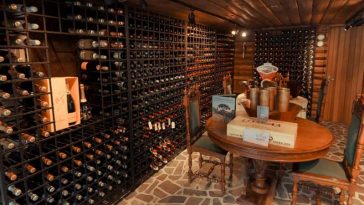 Loja Grand Cru do Hotel Quebra-Noz com mais de 200 rótulos