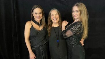 Gabriela Duarte, Regina Duarte e a neta Manuela Goldflus