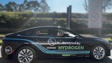 Teste realizado entre São Paulo e São José dos Campos demonstra a eficiência da tecnologia de hidrogênio para a mobilidade sustentável - Foto: Divulgação